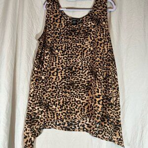 Signature Studio Animal Print Tank Top
